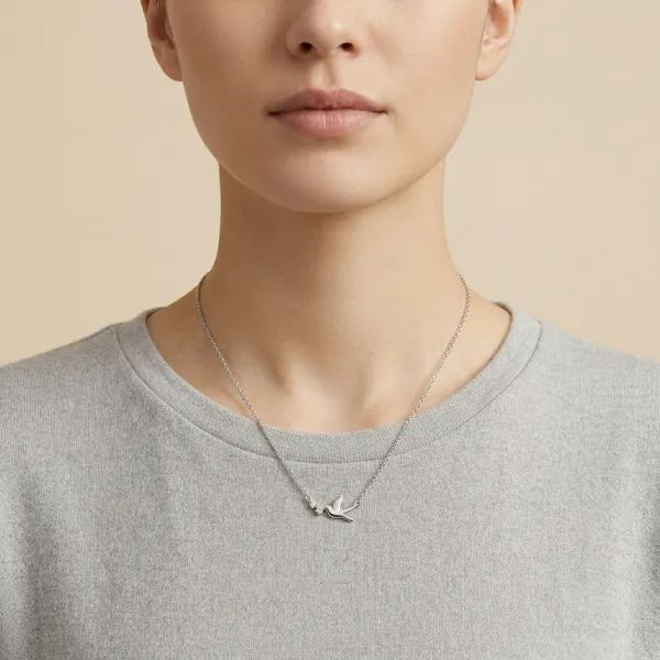 Silver_Alloy_Dove_Pendant_Necklace_For_Women