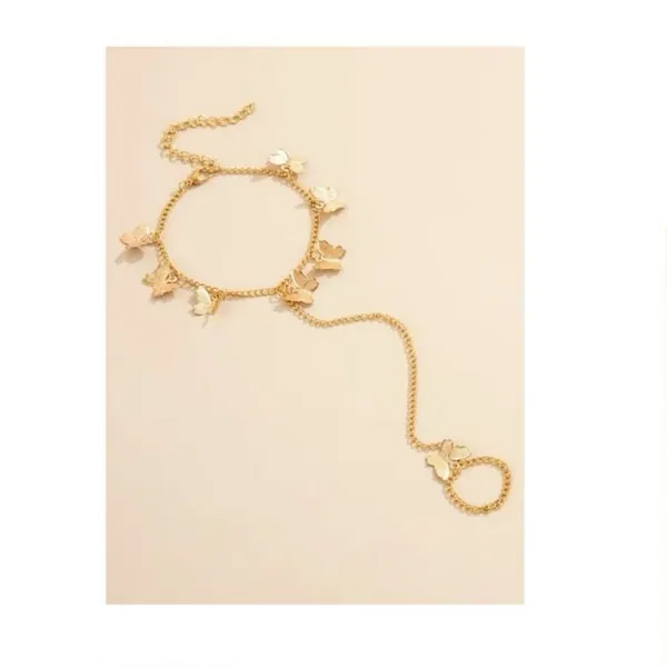 Gold_Alloy_Butterfly_Hand_Chain_Bracelet_With_Ring_For_Women