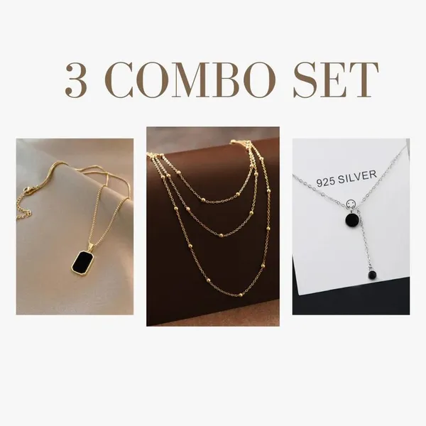 Gold_Alloy_Black_Accent_Layered_Necklace_For_Women_Set_Of_3