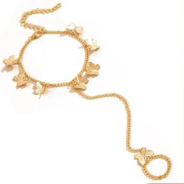 Gold_Alloy_Butterfly_Hand_Chain_Bracelet_With_Ring_For_Women