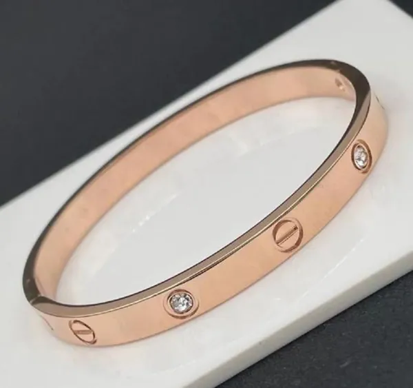 Rose_Gold_Alloy_Screw_Design_Bracelet_For_Women