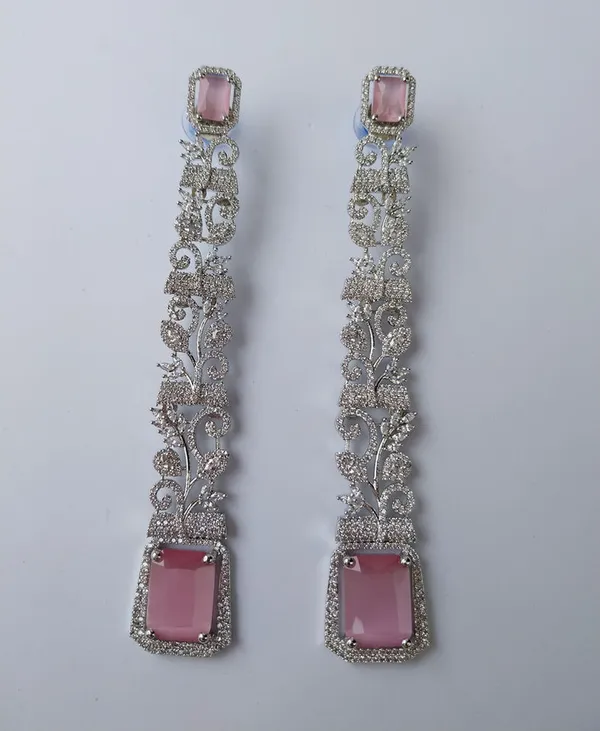 Silver_Alloy_Crystal_Stone_Cascading_Drop_Earrings_For_Women