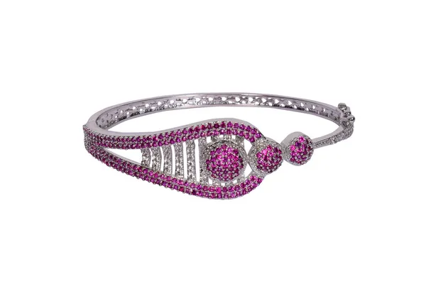 Purple_Opal_Stone_Swirl_Bracelet_For_Women