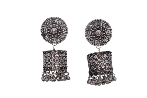 Silver_Alloy_Crystal_Antique_Chandelier_Earrings_For_Women