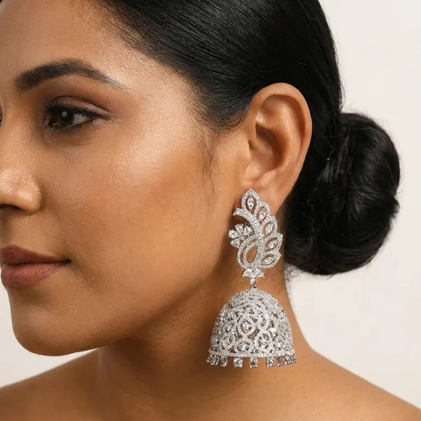 Silver_Alloy_Kundan_Leaf_Dome_Jhumka_Earrings_For_Women