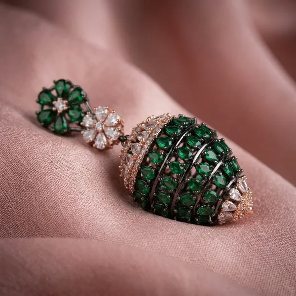 Green_Alloy_Emerald_Stone_Jhumka_Earrings_For_Women