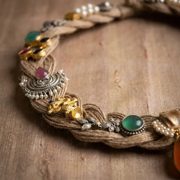 Multicolor_Alloy_Bead_Boho_Necklace_For_Women