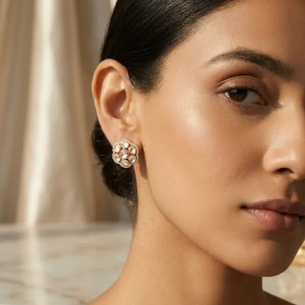 White_Gold_Alloy_Kundan_Cluster_Stud_Earrings_For_Women