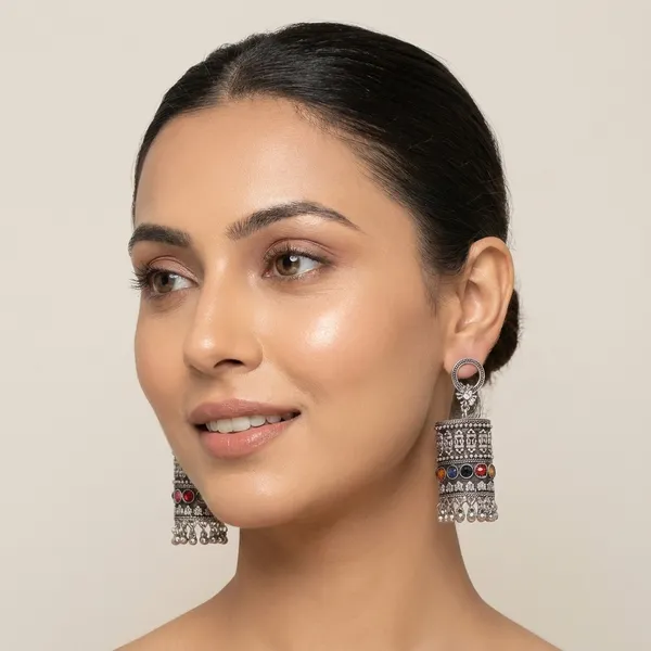 Silver_Alloy_Crystal_Filigree_Charm_Dangle_Earrings_For_Women