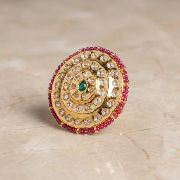 Gold_Alloy_Ruby_Polki_Diamond_Emerald_Ring_For_Women
