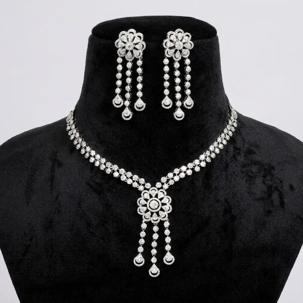 Silver_Alloy_Crystal_Stone_Floral_Necklace_Set_For_Women