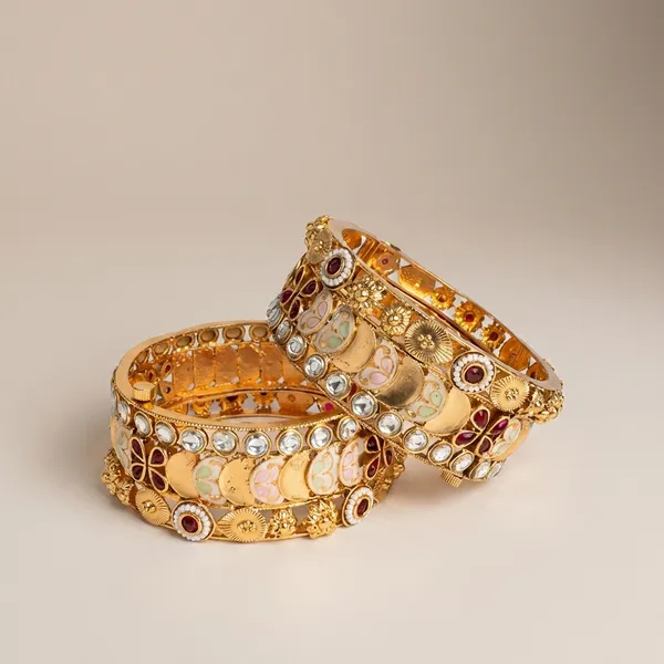 Gold_Alloy_Crystal_Stone_Bangles_For_Women