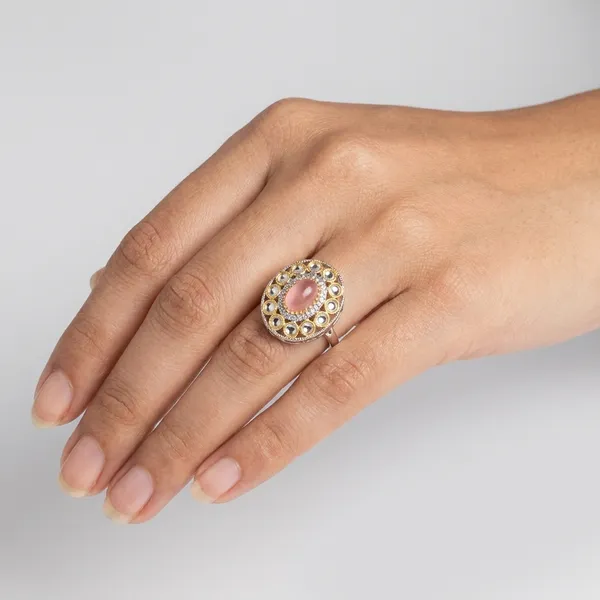 Pink_Alloy_Cubic_Zirconia_Cat_Eye_Halo_Ring_For_Women