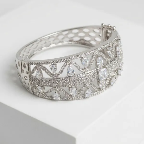 Silver_Alloy_Crystal_Lace_Design_Ring_For_Women