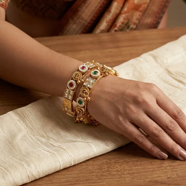 Multicolor_Alloy_Kundan_Stone_Bangles_For_Women
