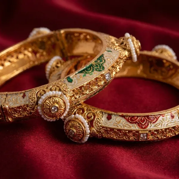 Multicolor_Alloy_Crystal_Filigree_Enamel_Bangles_For_Women