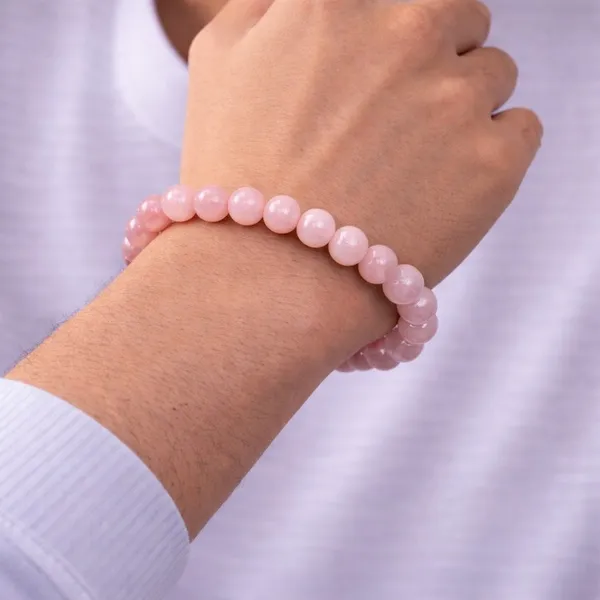 Natural_Rose_Quartz_Crystal_Bracelet_for_Men_&_Women_|_Love,_Self-Love_&_Emotional_Healing_Stone_Bracelet_|_Handmade_Pink_Rose_Quartz_Beaded_Bracelet_for_Relationship_Harmony,_Positivity_&_Heart_Chakra_Balance