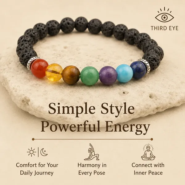 7_Chakra_Black_Lava_Stone_Bracelet_for_Men_&_Women_|_Natural_Healing_Crystal_Beaded_Bracelet_|_Chakra_Balancing,_Protection,_Meditation_&_Positive_Energy_Bracelet_|_Handmade_Stretch_Spiritual_Wellness_Jewelry