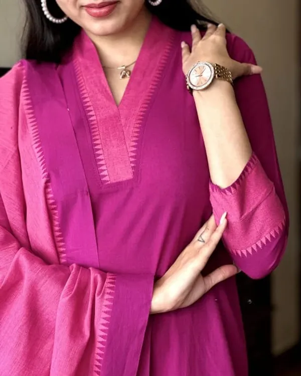 Beautiful_pink_South_Cotton_Kurta_set