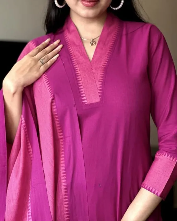 Beautiful_pink_South_Cotton_Kurta_set