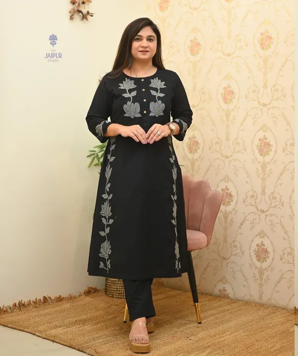 Black_Embroidery_Salwar_Kameez_Kurta_Top_Pant