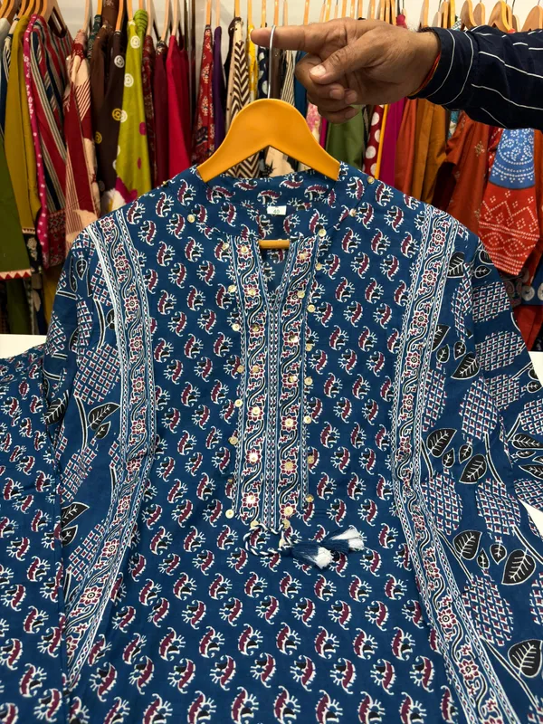 Blue_Elegant_Cotton_Flex_Kurta_Plazzo_Set_with_Dupatta