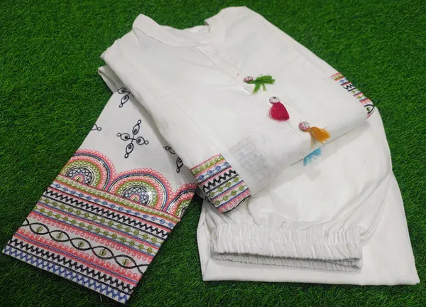 COTTON_FLEX_KURTI_PANT_SET