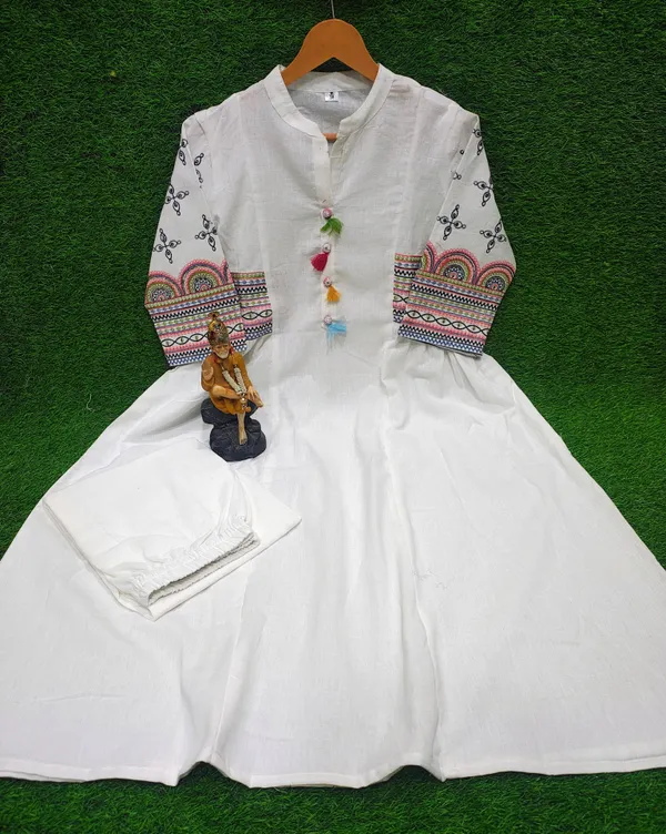 COTTON_FLEX_KURTI_PANT_SET