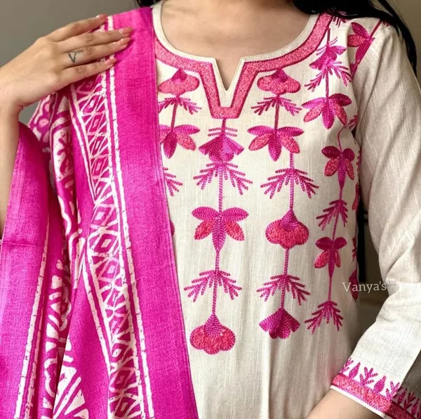 Cotton_Handloom_Kurta_Pant_Set