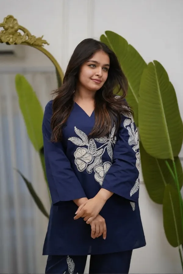 Elegant_Navy_Blue_Cotton_Cord_Set