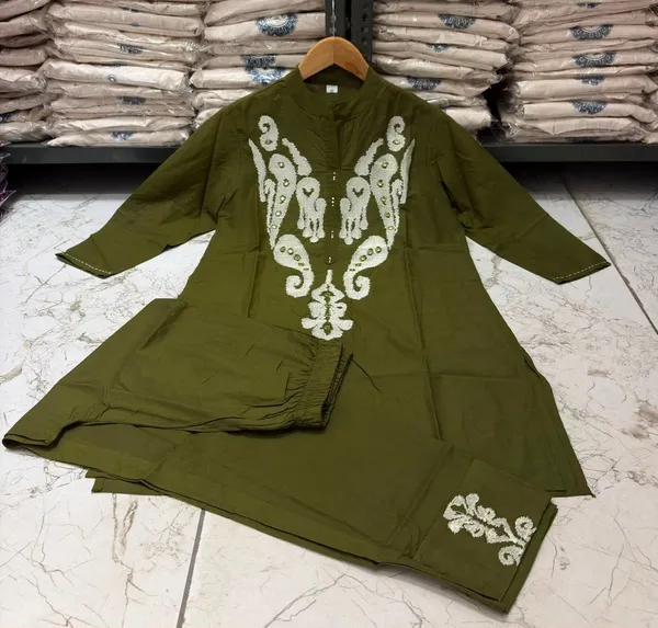 Elegant_Olive_Green_Cotton_Cord_Set