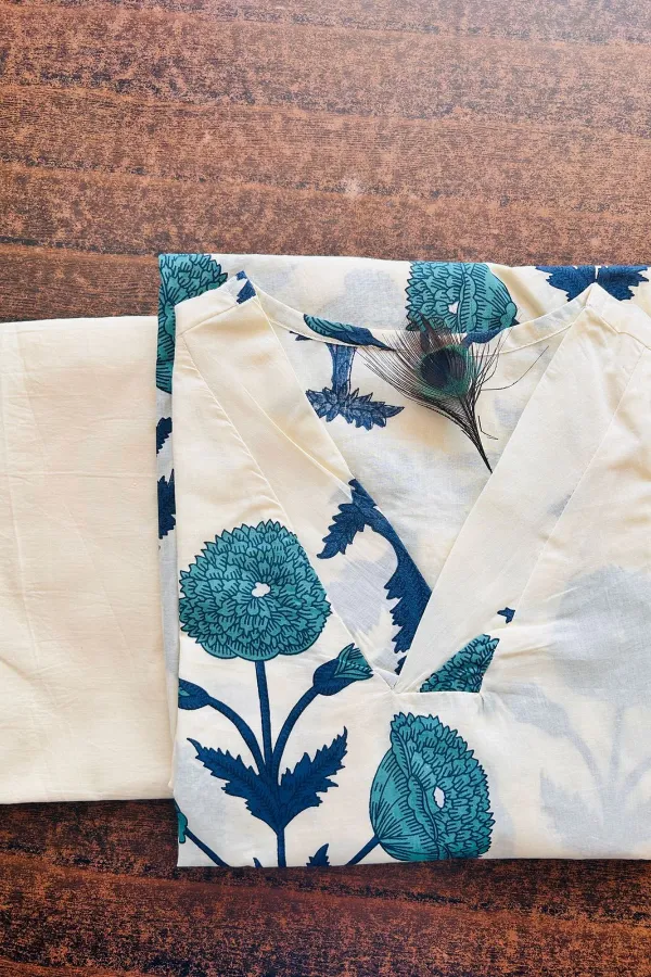 Floral_Cream_Cotton_Co-ord_Set