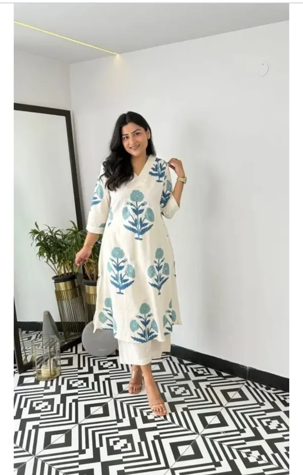 Floral_Cream_Cotton_Co-ord_Set