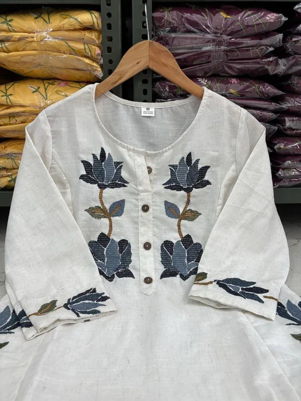 Off_White_Embroidery_Salwar_Kameez_Kurta_Top_Pant
