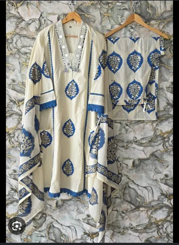 Off_White_Premium_Cotton_Kurta_with_Pant_Set