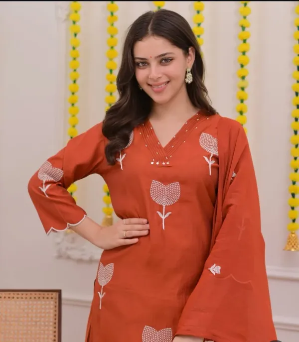Orange_Elegant_Embroidered_Detailing_for_a_Refined_Finish
