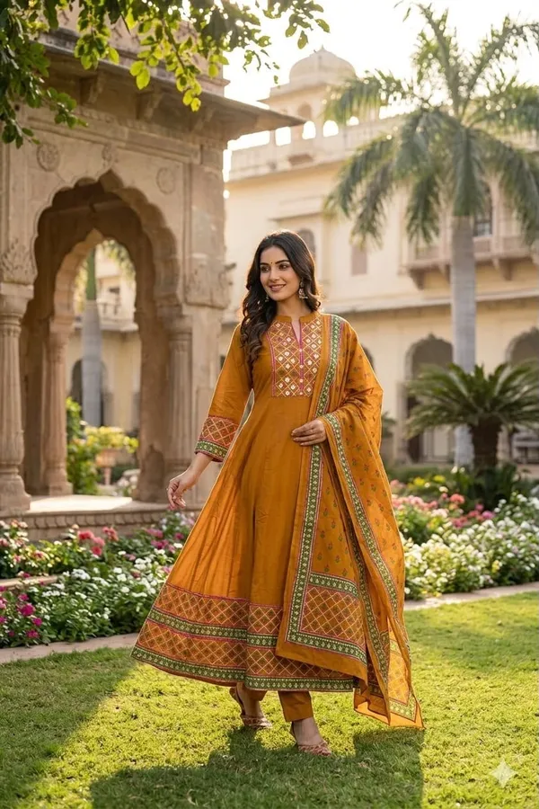 Musterd_Premium_Cotton_12_Kali_Anarkali_Set_with_Dupatta