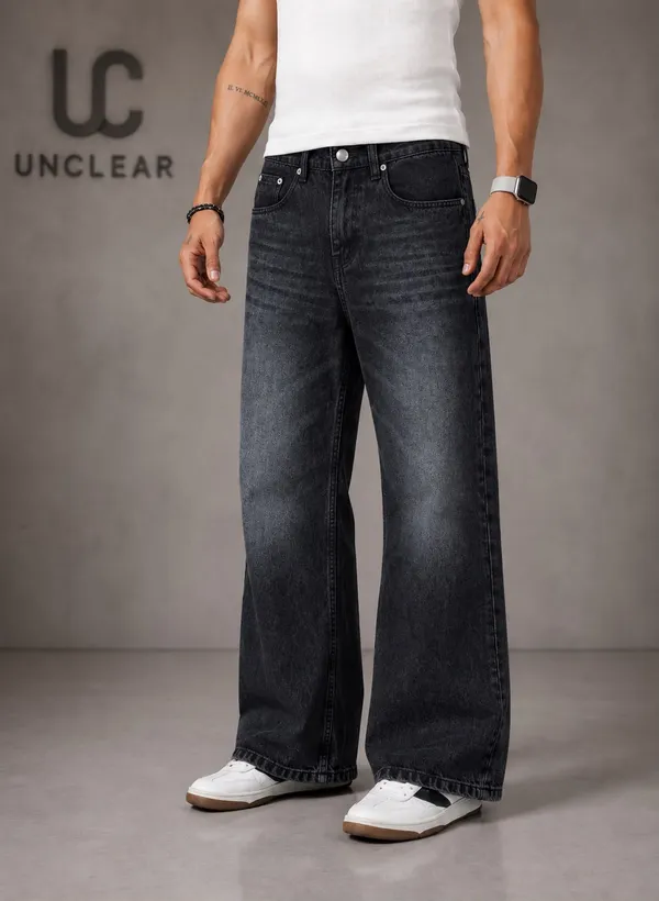 UNCLEAR_RELAXED_BOOTCUT_FIT_DENIM_BLACK-MJ-0048