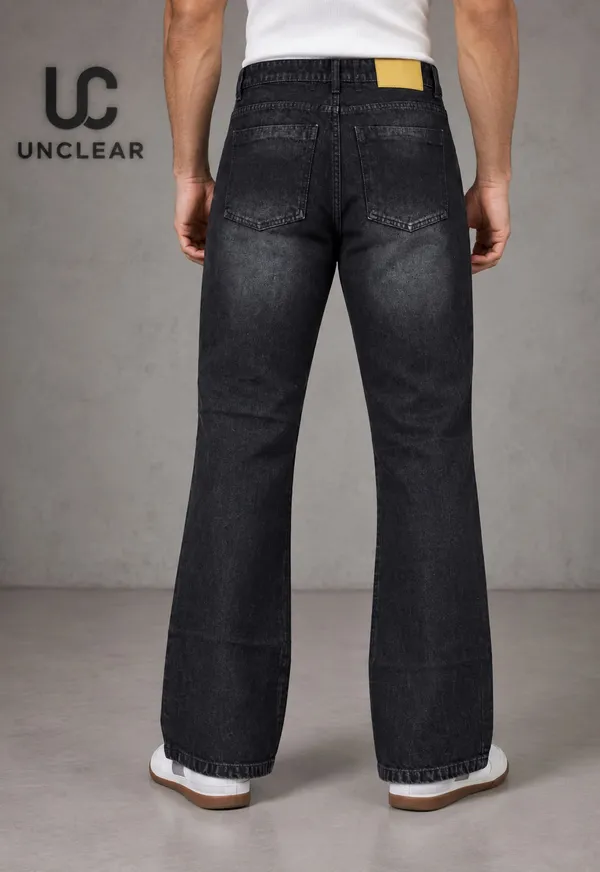 UNCLEAR_RELAXED_BOOTCUT_FIT_DENIM_BLACK-MJ-0048