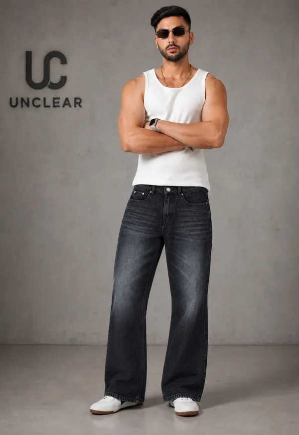 UNCLEAR_RELAXED_BOOTCUT_FIT_DENIM_BLACK-MJ-0048