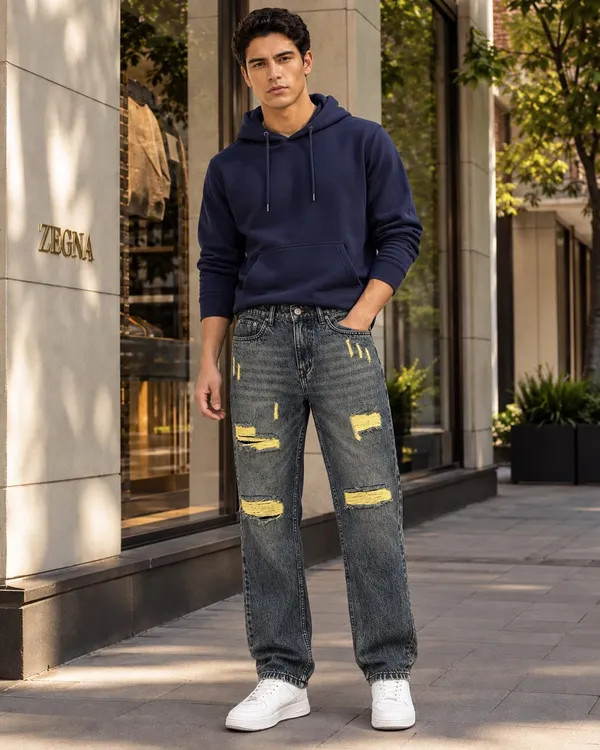 UNCLEAR_RELAXED_FIT_DENIM_LIGHT_GREEN-MJ-0089