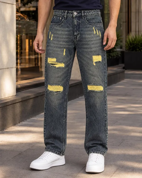 UNCLEAR_RELAXED_FIT_DENIM_LIGHT_GREEN-MJ-0089