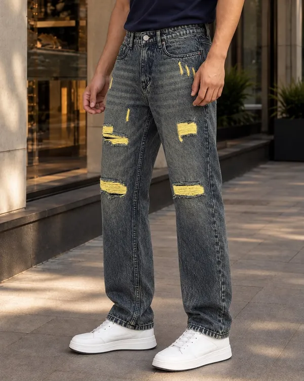 UNCLEAR_RELAXED_FIT_DENIM_LIGHT_GREEN-MJ-0089