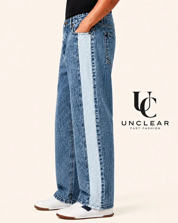 UNCLEAR_Light_Blue_Wide-Leg_Jeans