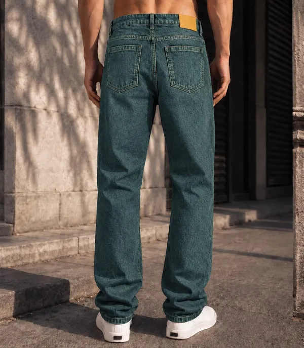 UNCLEAR_RELAXED_FIT_DENIM_PISTA_GREEN_MJ-0013