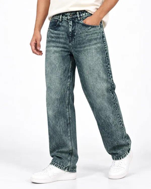 UNCLEAR_LOOSE_FIT_DENIM_PISTA_GREEN_-MJ-0088