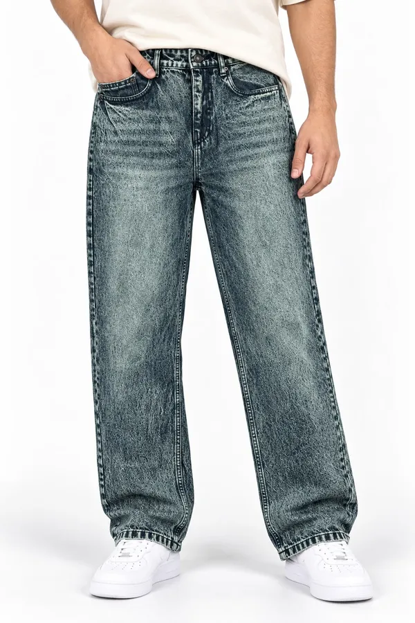 UNCLEAR_LOOSE_FIT_DENIM_PISTA_GREEN_-MJ-0088