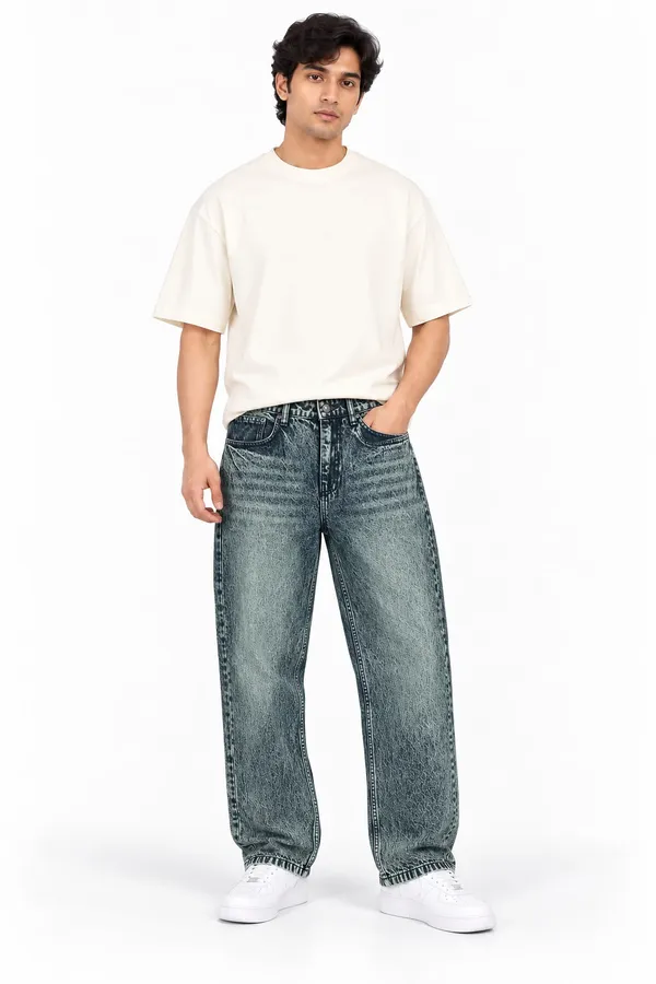 UNCLEAR_LOOSE_FIT_DENIM_PISTA_GREEN_-MJ-0088