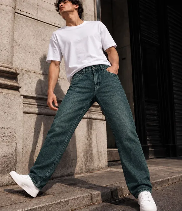 UNCLEAR_RELAXED_FIT_DENIM_PISTA_GREEN-MJ-0100CP