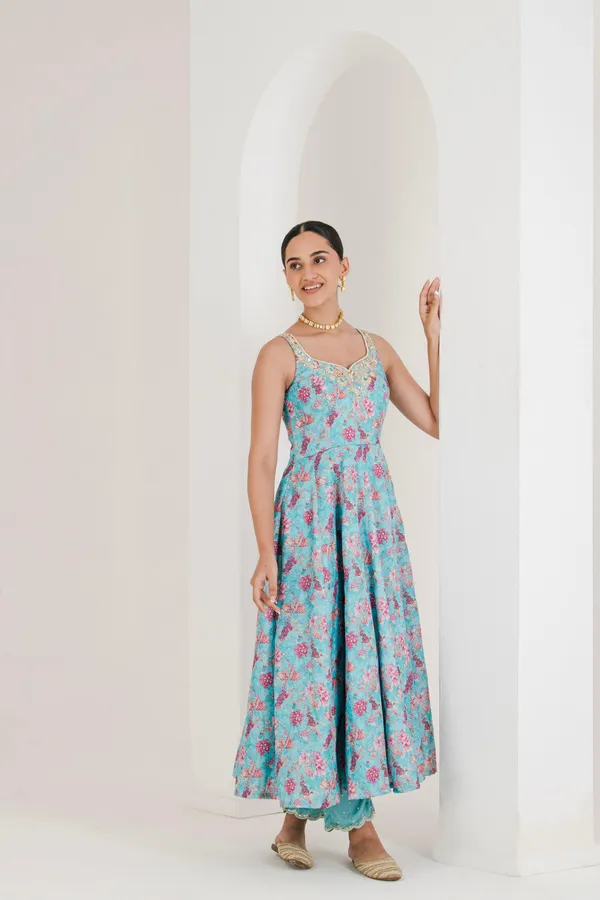 Blue_Printed_Hand_Embroidered_Anarkali